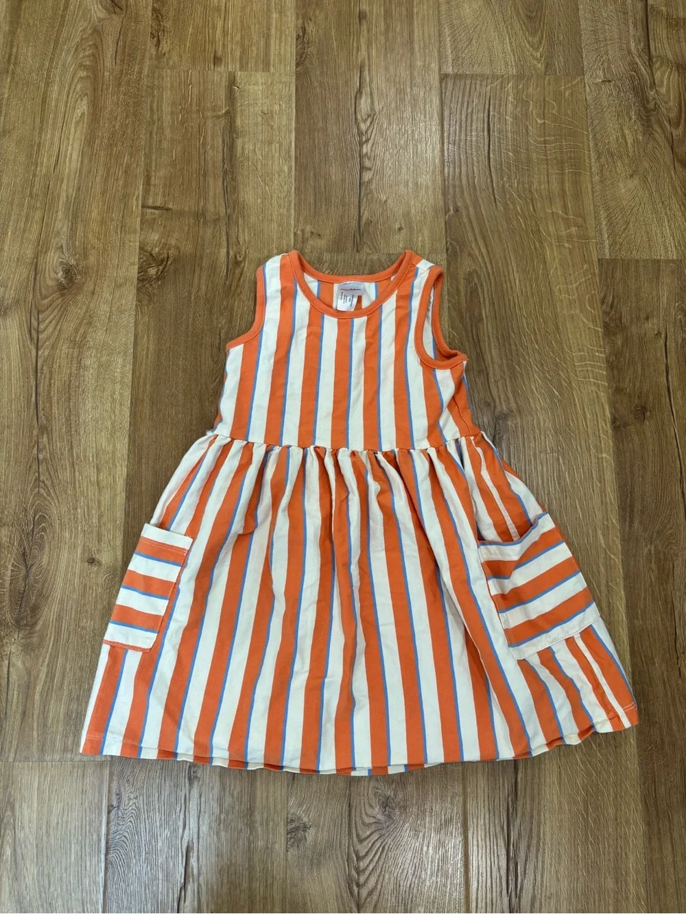Hanna Andersson Striped Play Dress with Pockets